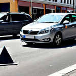 도로교통사와 관련된 법규 해설 - Accident Scene Documentation**

A person in professional attire documenting a minor car accident on ...