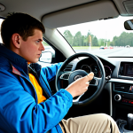 도로교통사 실기시험 준비를 위한 학습 스케줄 - Learning the Basics**

"A student driver in a fully clothed, appropriate attire, inside a car with a...