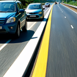 도로교통사와 교통안전 관리 차이점 - Road Safety Emphasis**

"A driver attentively operating a car on a sunny highway, focusing on the ro...