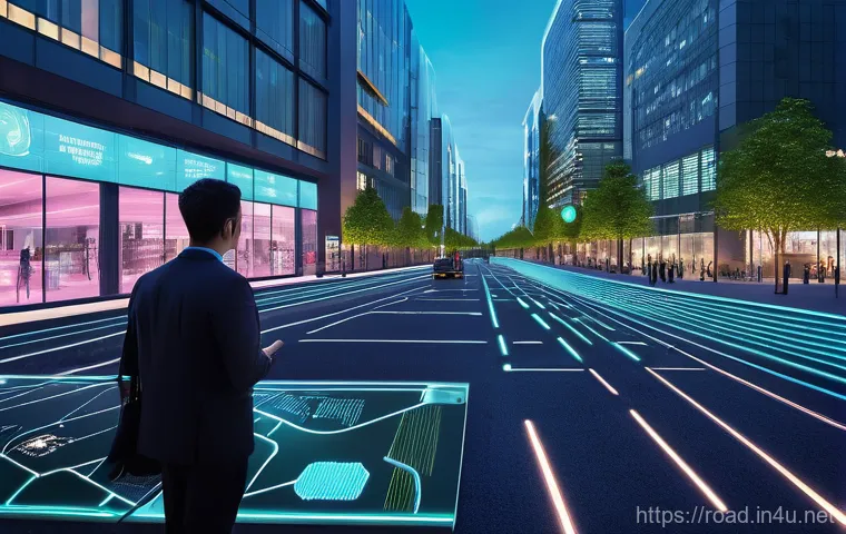 도로교통사 연봉 수준 및 변화 추이 - **Prompt 2: Road Safety Engineer at a Construction Site**
    A focused male or female road safety e...