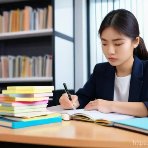 Home 31 도로교통사 시험 준비에서 중요한 요소 - **Prompt**: A determined East Asian female student in her late 20s, wearing smart casual clothes, in...